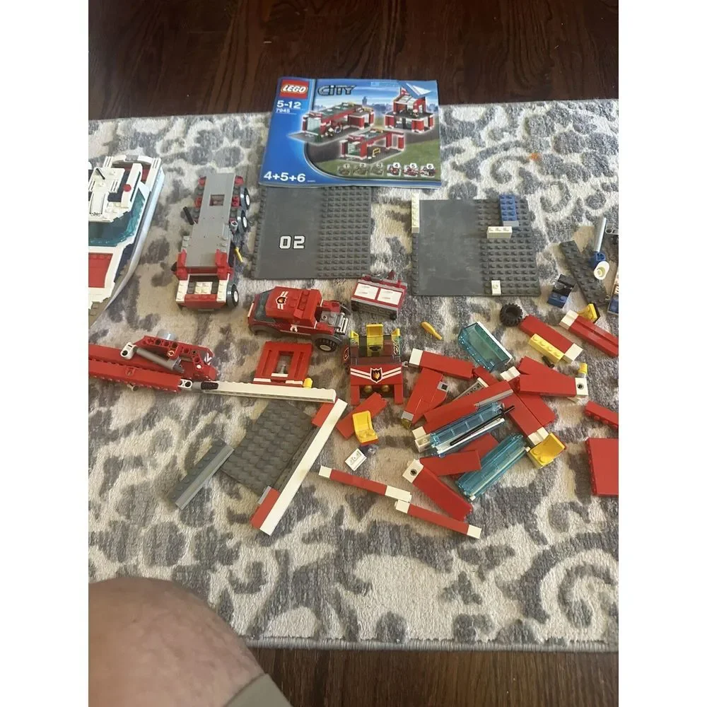 Lego City‎ Lot - Incomplete - Misc Y2K VTG All Pictured Included.